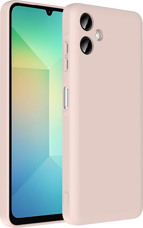 Galaxy A06 Kılıf Kamera Korumalı Kartlık Hazneli Mnc Vitra Kapak - Pembe