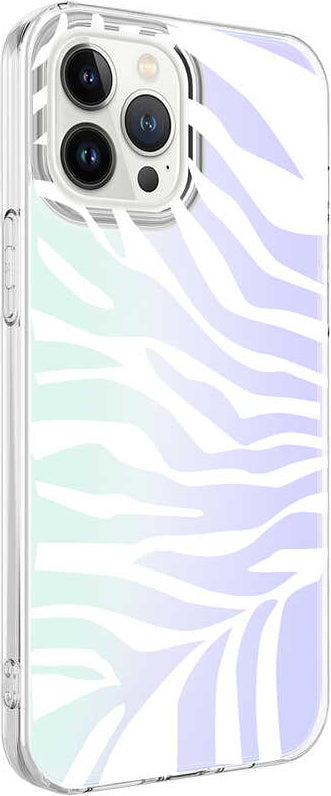 iPhone 13 Pro Uyumlu Mnc M-Blue Desenli Kapak-Zebra No1