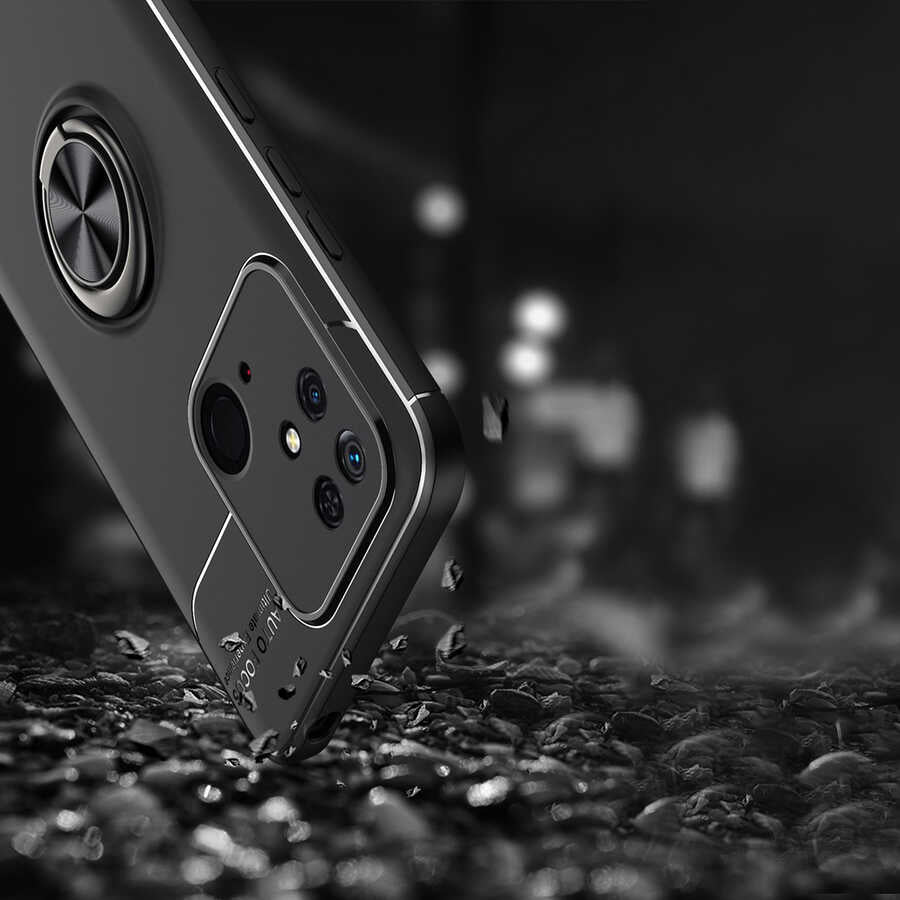Xiaomi Poco C40 Kılıf Mnc Ravel Silikon Kapak-Mavi