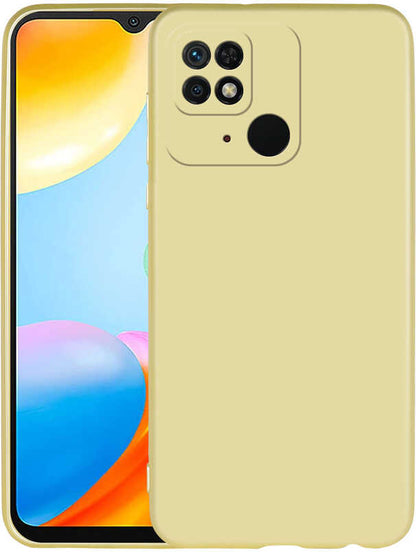 Xiaomi Poco C40 Kılıf Mnc Premier Silikon Kapak-Gold
