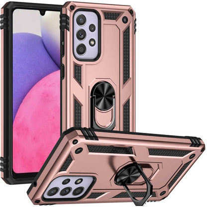 Galaxy A33 5g Kılıf Mnc Vega Kapak-Rose Gold