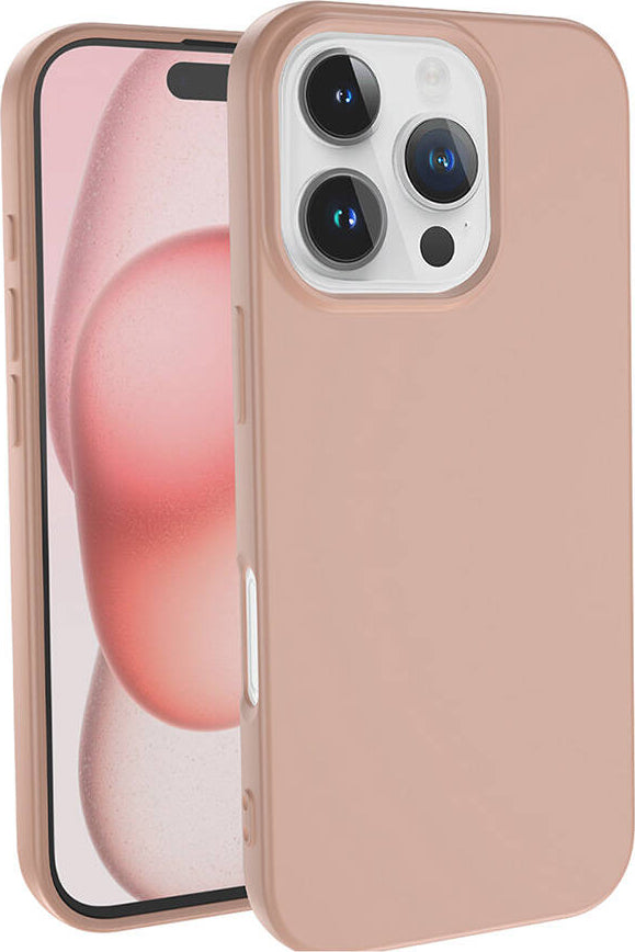 Apple iPhone 16 Pro Kılıf Mnc Lsr Laaakan Kapak-Gold