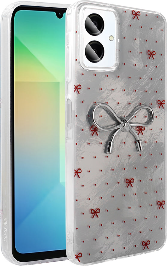 Galaxy A06 Kılıf Kamera Korumalı Figürlü Mnc Ponti Silikon Kapak - Açık Mavi