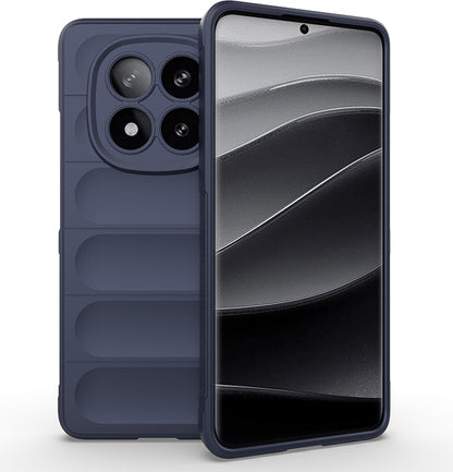 Redmi Note 14 Pro Plus Kılıf Esnek Tpu Oyuklu Arka Yüzey Tasarımlı Mnc Etnik Silikon Kapak - Lacive