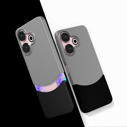 Redmi 13 4g Kılıf Mıknatıslı Mnc Duble Kapak - Siyah