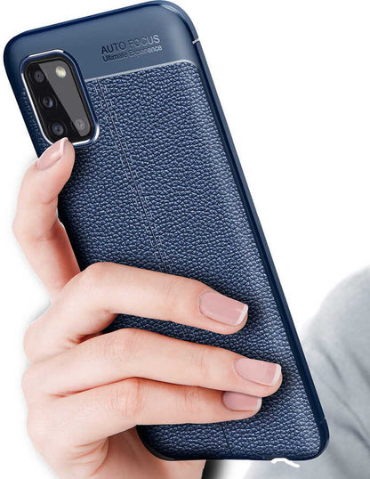 Galaxy A02S Kılıf Mnc Niss Silikon Kapak-Siyah