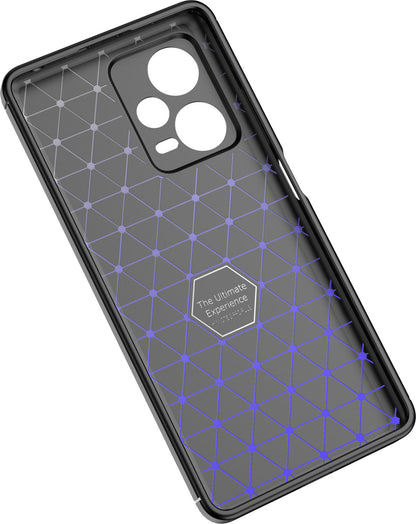Xiaomi Redmi Note 12 5g Kılıf Mnc Niss Silikon Kapak-Lacivert