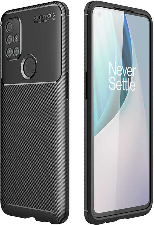 One Plus Nord N10 5g Kılıf Mnc Negro Silikon Kapak-Siyah