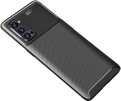 Oppo Reno 4 Pro 5g Kılıf Mnc Negro Silikon Kapak-Kahverengi