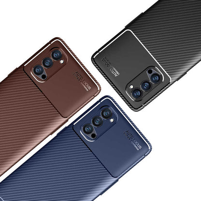Oppo Reno 4 Pro 5g Kılıf Mnc Negro Silikon Kapak-Kahverengi