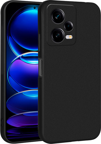 Xiaomi Redmi Note 12 Pro 5g Kılıf Mnc Premier Silikon Kapak-Siyah