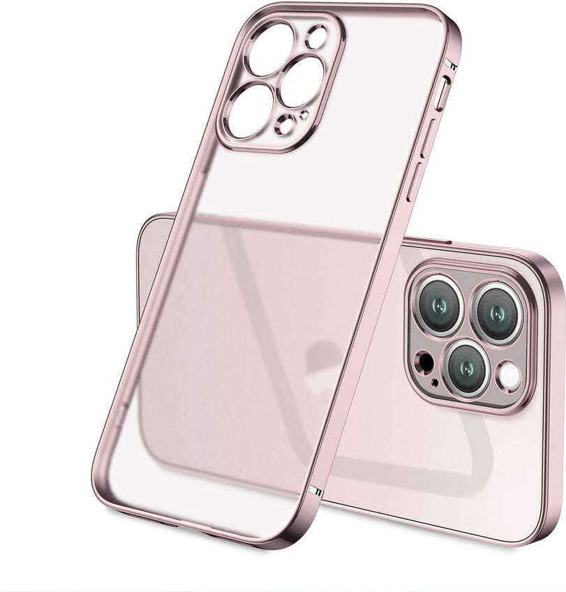 iPhone 13 Pro Max Uyumlu Mnc Mat Gbox Kapak-Rose Gold