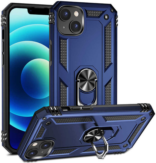 Apple iPhone 14 Kılıf Mnc Vega Kapak-Mavi