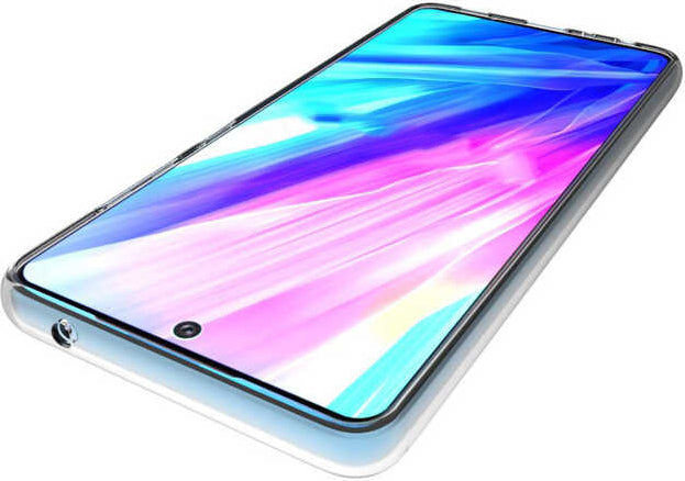 Galaxy A52 Kılıf Mnc Süper Silikon Kapak-Renksiz