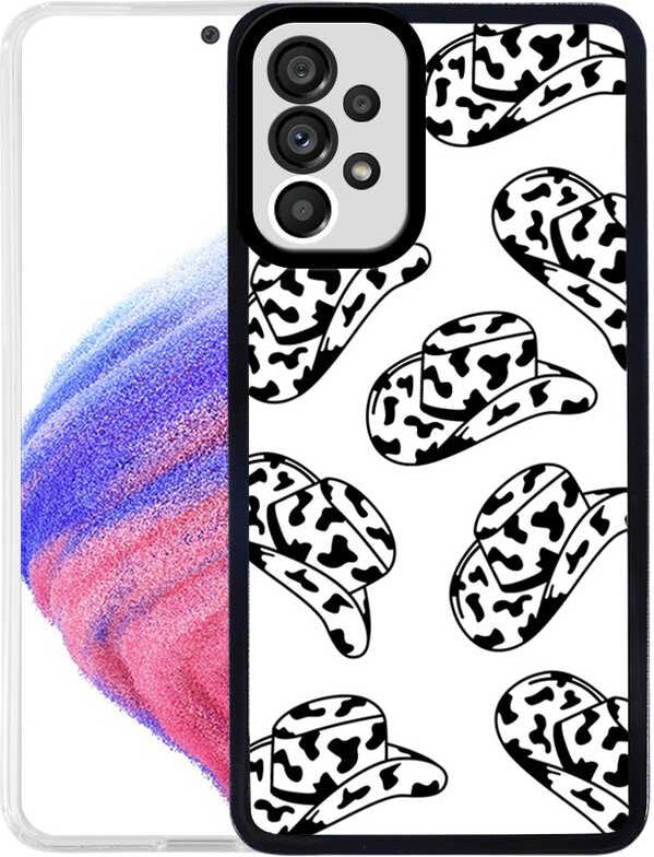 Galaxy A33 5g Kılıf Mnc M-Fit Desenli Kapak-Hat No5