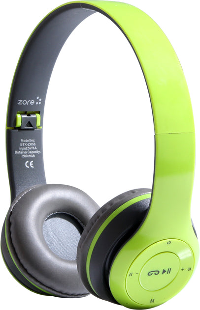 Mnc BTK-ZR56 Bluetooth Kulaklık-Yeşil