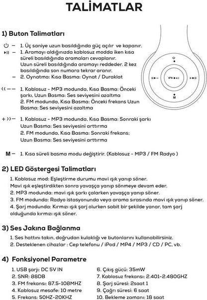 Mnc BTK-ZR56 Bluetooth Kulaklık-Yeşil