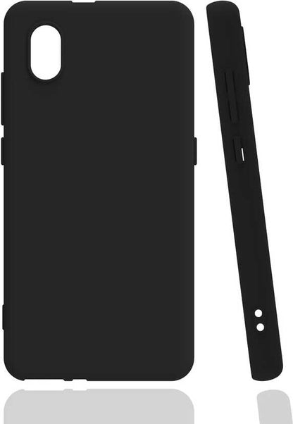 Tcl L7 Kılıf Mnc Biye Silikon-Siyah