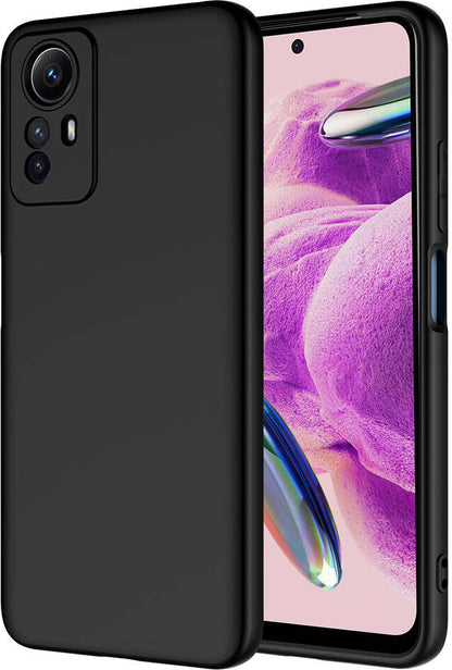 Xiaomi Redmi Note 12S Kılıf Mnc Mara Laaakan Kapak-Siyah
