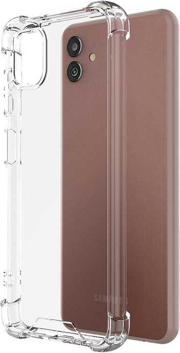 Galaxy A04 Kılıf Mnc Nitro Anti Shock Silikon-Renksiz