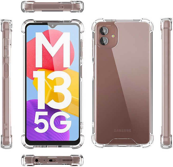 Galaxy A04 Kılıf Mnc Nitro Anti Shock Silikon-Renksiz