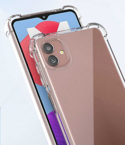 Galaxy A04 Kılıf Mnc Nitro Anti Shock Silikon-Renksiz
