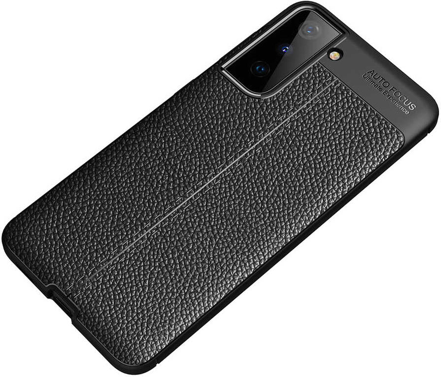 Galaxy S21 Kılıf Mnc Niss Silikon Kapak-Kırmızı