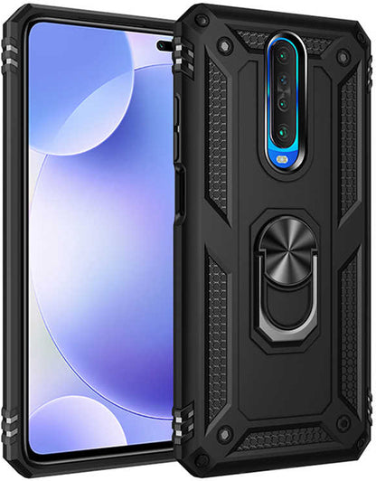Xiaomi Poco X2 Kılıf Mnc Vega Kapak-Siyah