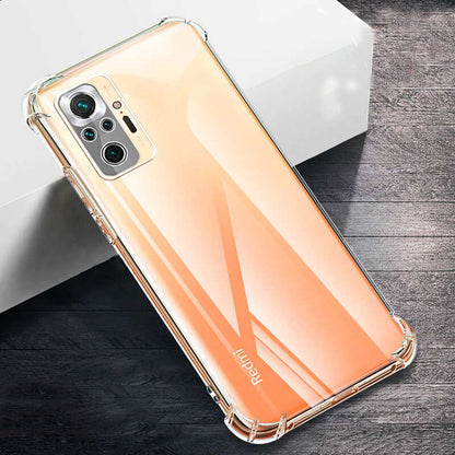 Xiaomi Poco M5S Kılıf Mnc Kamera Korumalı Nitro Anti Shock Silikon-Renksiz