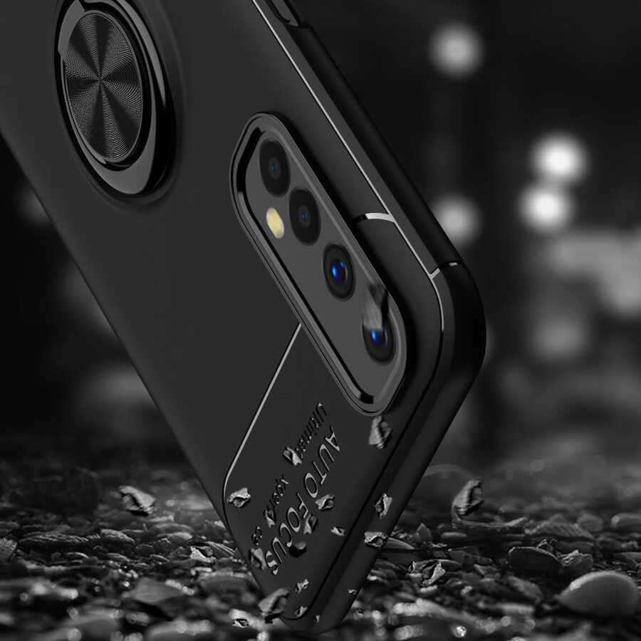 Realme 7 Kılıf Mnc Ravel Silikon Kapak-Mavi