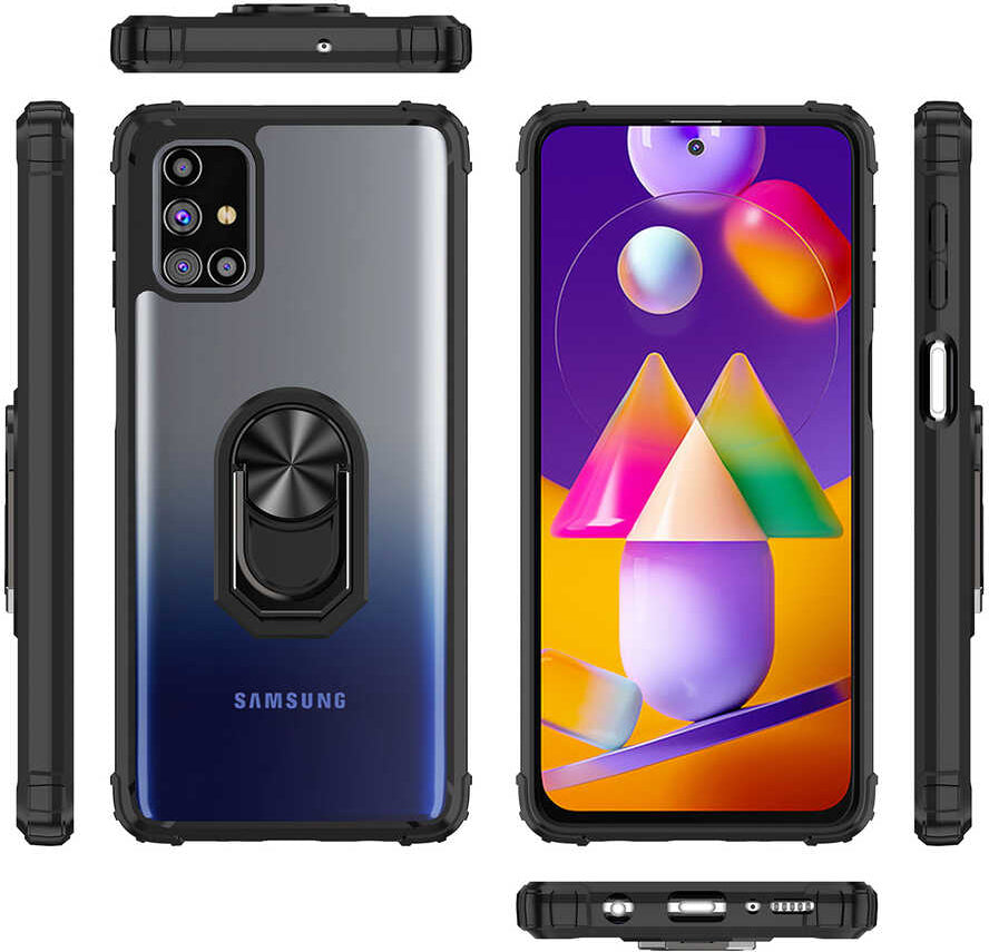 Galaxy M31S Kılıf Mnc Mola Kapak-Kırmızı
