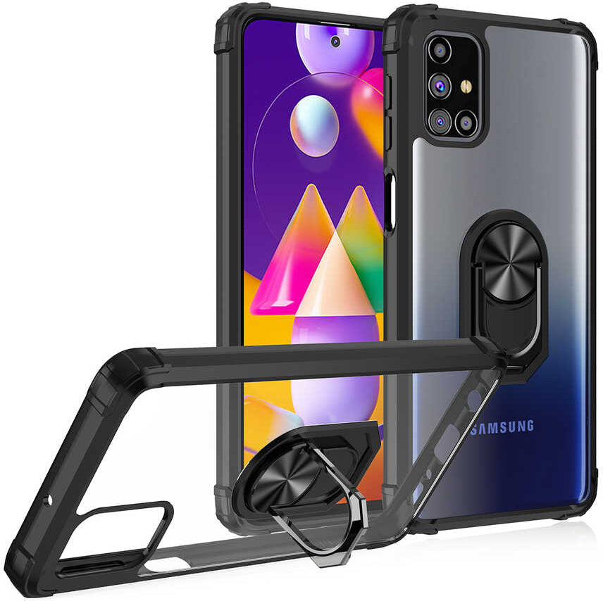 Galaxy M31S Kılıf Mnc Mola Kapak-Kırmızı