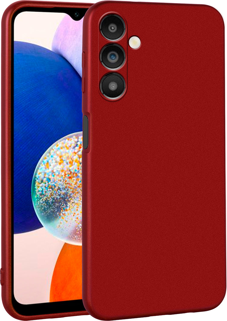 Galaxy A14 Kılıf Mnc Premier Silikon Kapak-Kırmızı