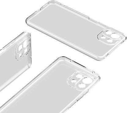 Rengareng Xiaomi Mi 11 Lite Kılıf Mnc Süper Silikon Kapak-Renksiz