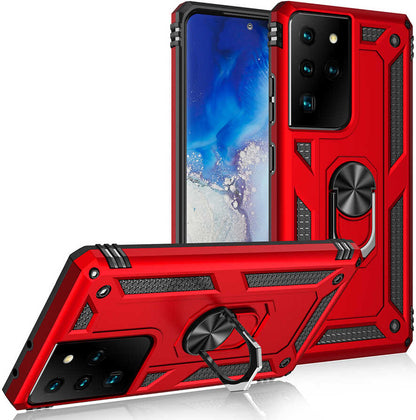 Rengareng Galaxy S21 Ultra Kılıf Mnc Vega Kapak-Gri