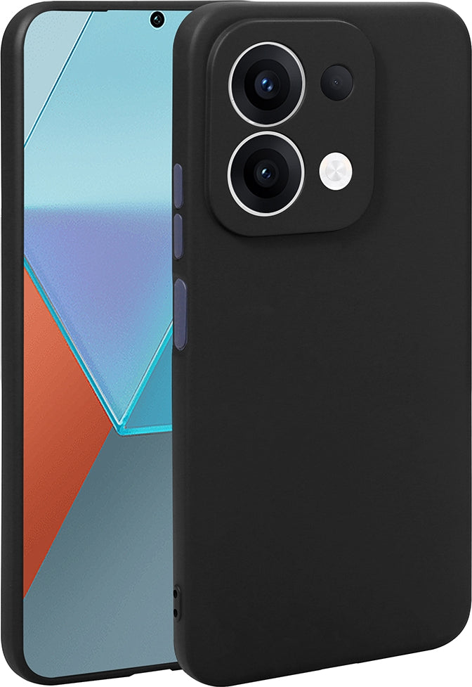 Rengareng Redmi 15C Kılıf Zore Premier Silikon Kapak - Siyah