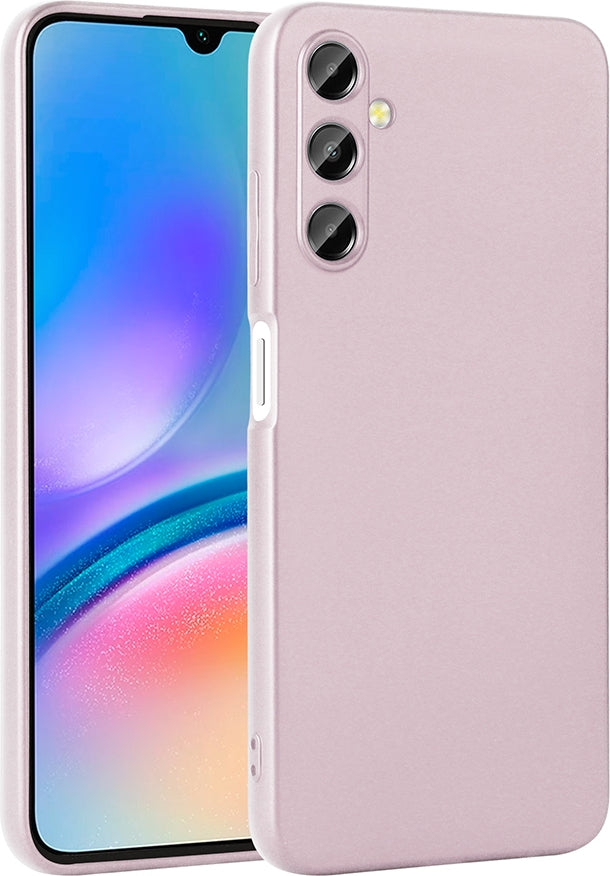 Rengareng Galaxy A17 Kılıf Zore Premier Silikon Kapak - Rose Gold