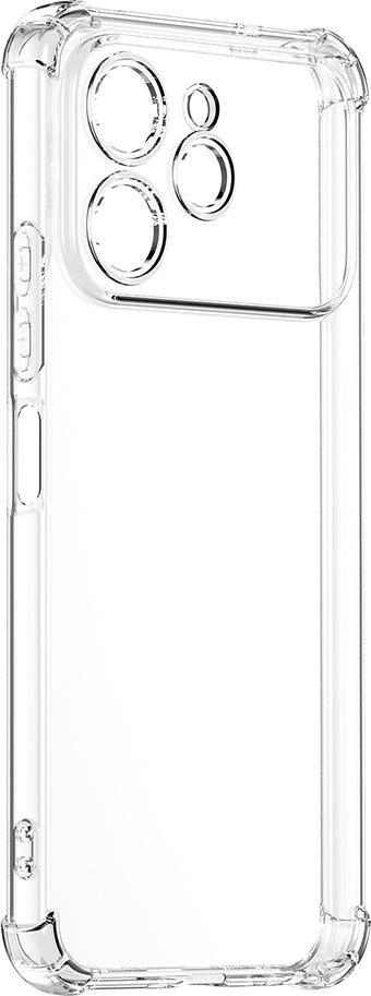 Rengareng Tecno Spark 40 Zore 2mm Anti Shock Silikon - Şeffaf