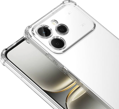 Rengareng Tecno Spark 40 Zore 2mm Anti Shock Silikon - Şeffaf