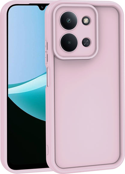 Rengareng Redmi 15C Kılıf Kamera Korumalı Zore Ananas Kapak - Pembe