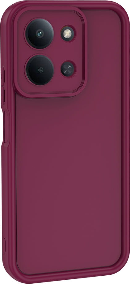 Rengareng Redmi 15C Kılıf Kamera Korumalı Zore Ananas Kapak - Pembe
