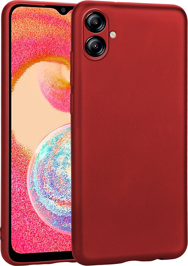 Rengareng Galaxy A07 Kılıf Zore Premier Silikon Kapak - Saks Mavi