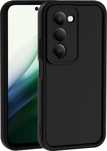 Rengareng Redmi 15 Kılıf Kamera Korumalı Zore Ananas Kapak - Siyah
