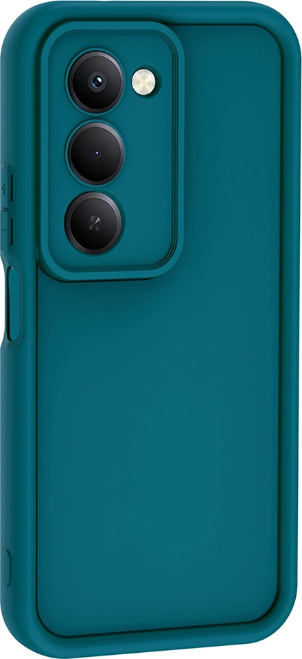 Rengareng Redmi 15 Kılıf Kamera Korumalı Zore Ananas Kapak - Siyah