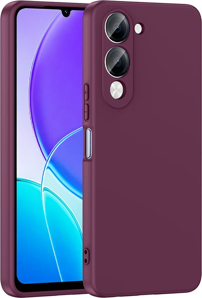 Rengareng Vivo Y04 Kılıf Zore Mara Lansman Kapak - Lacivert
