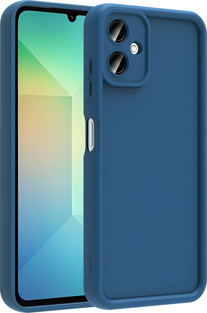 Rengareng Galaxy A07 Kılıf Kamera Korumalı Zore Ananas Kapak - Koyu Yeşil