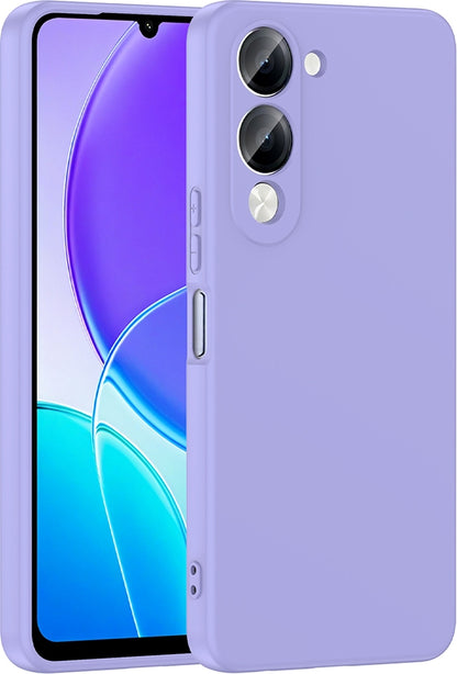 Rengareng Vivo Y19 Kılıf Zore Mara Lansman Kapak - Lila