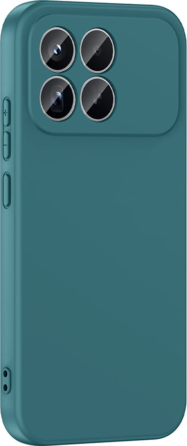 Rengareng Poco F8 Pro Kılıf Zore Mara Lansman Kapak - Koyu Yeşil