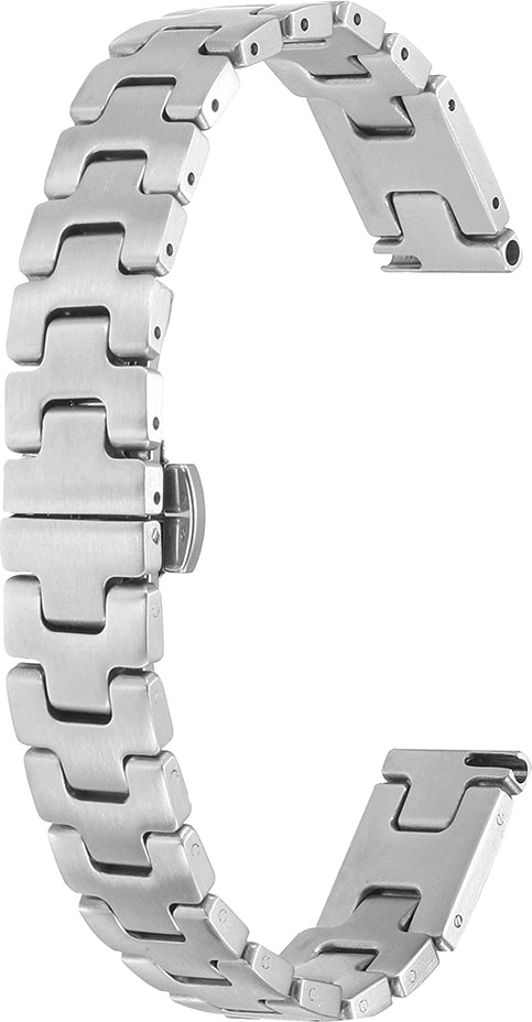 Rengareng Watch 7 45MM Zore KRD-150 Metal Kordon Strap Kayış - Starlight