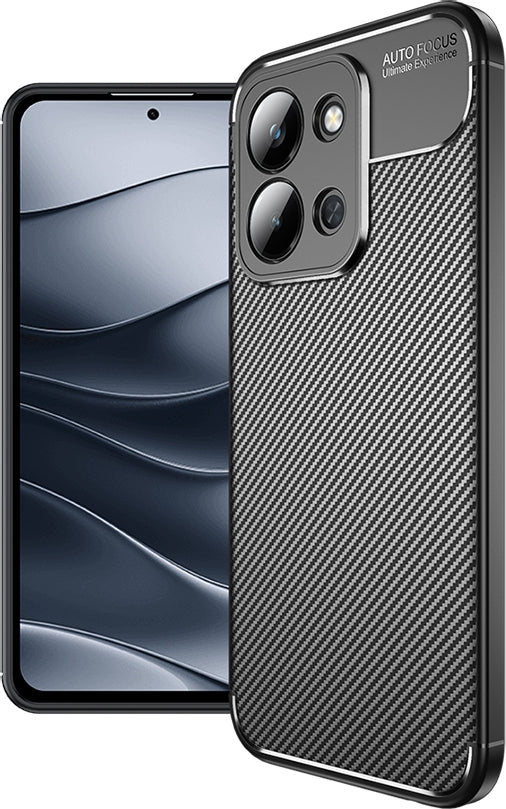 Rengareng Redmi 15C 4g Kılıf Zore Negro Silikon Kapak - Siyah
